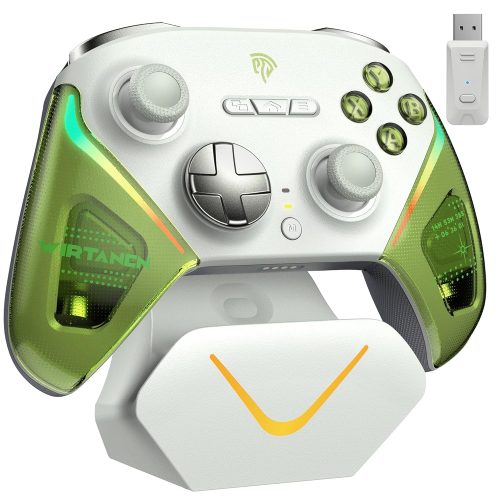 EasySMX D10 Wireless Gaming Controller – TMR Joysticks for PC/Switch/Switch 2/iOS/Android with Charging Dock